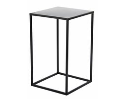 HowHomely - Moderne Standaard Bloemenhouder - Loftstijl - 40 cm - Zwart