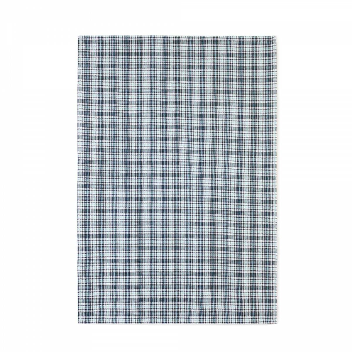 Zwoltex Keukenhanddoek - 50x70 cm - Schotse Ruit - Blauw - 100% Katoen