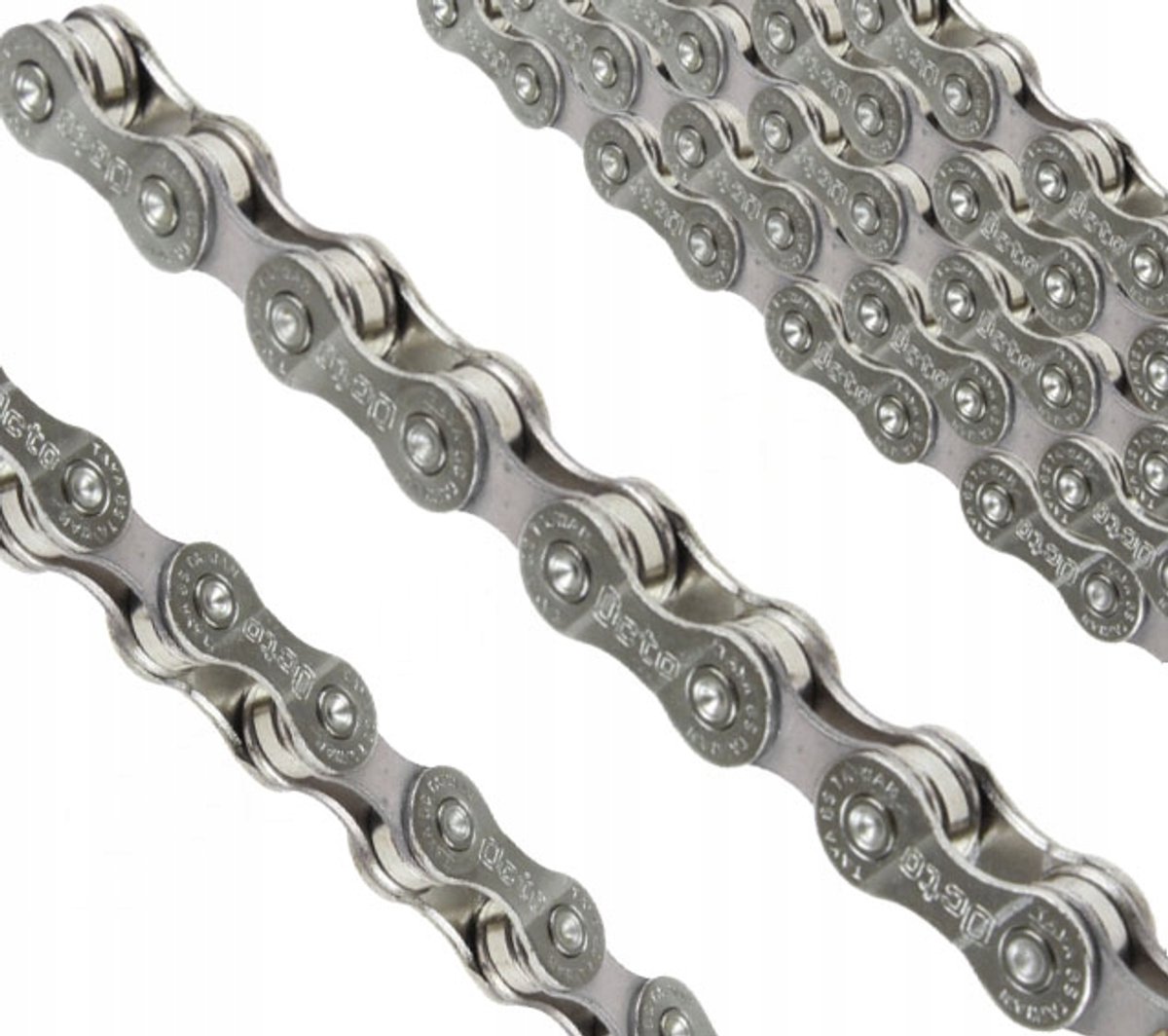TAYA OCTO - Fietsketting - 7/8-Speed - 116 Schakels - Zilver