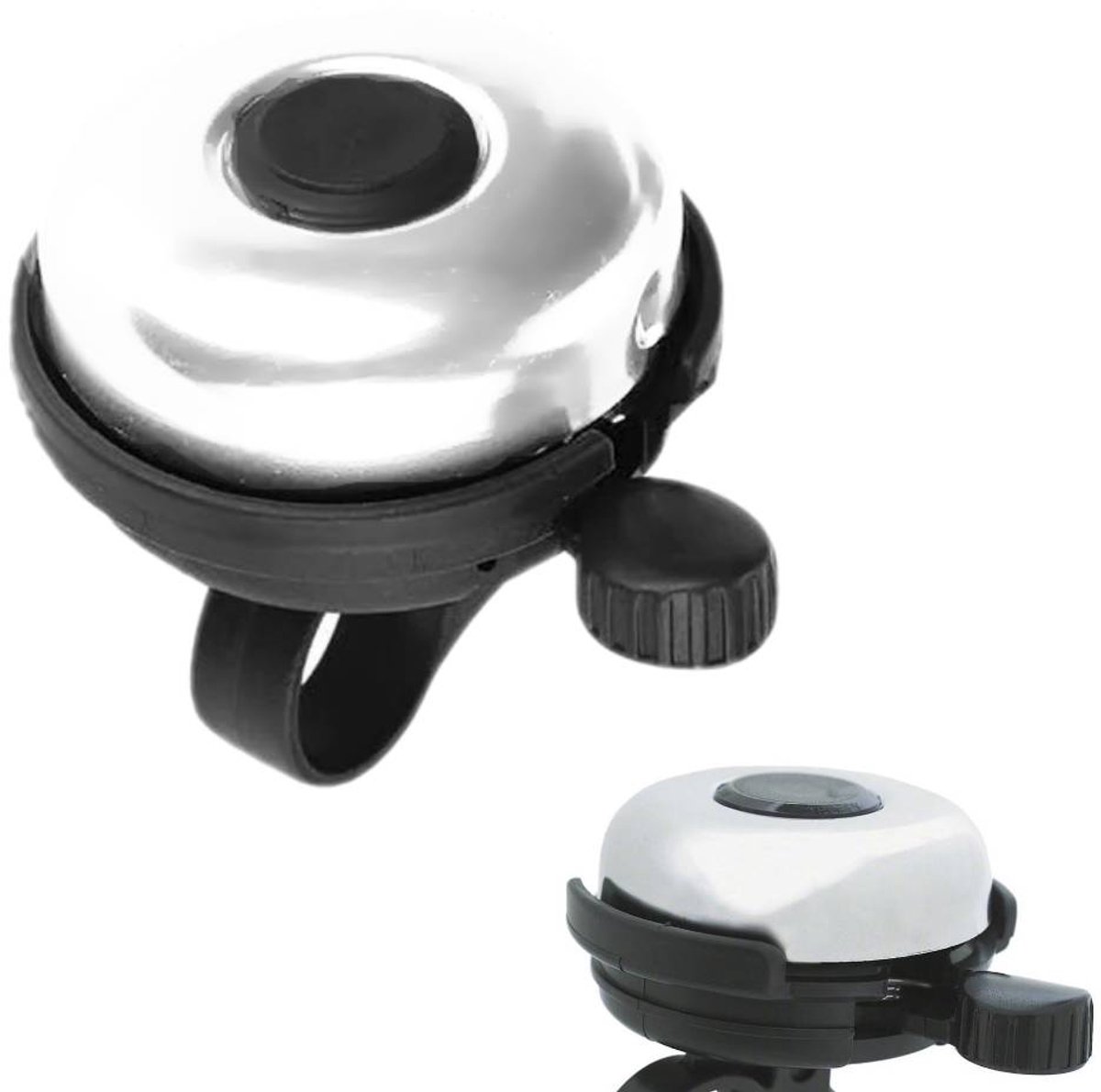 Raion - Fietsbel - Aluminium - Sateen Zilver - Luid