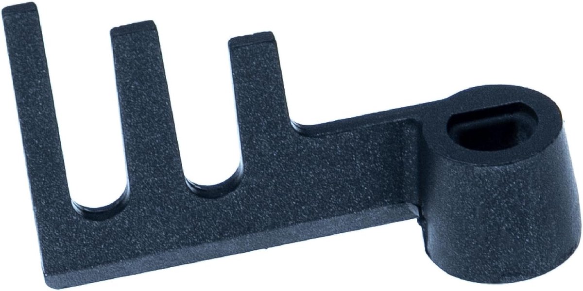 Deeghaak Broodbakmachine - Kneedmes - Brood Bakken - Speciaal voor Roggedeg - 67 x 42 cm - Zwart