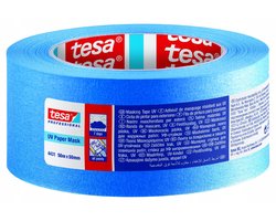 Tesa 4431 Blauwe Buitentape UV 7 Dagen 50mm x 50m