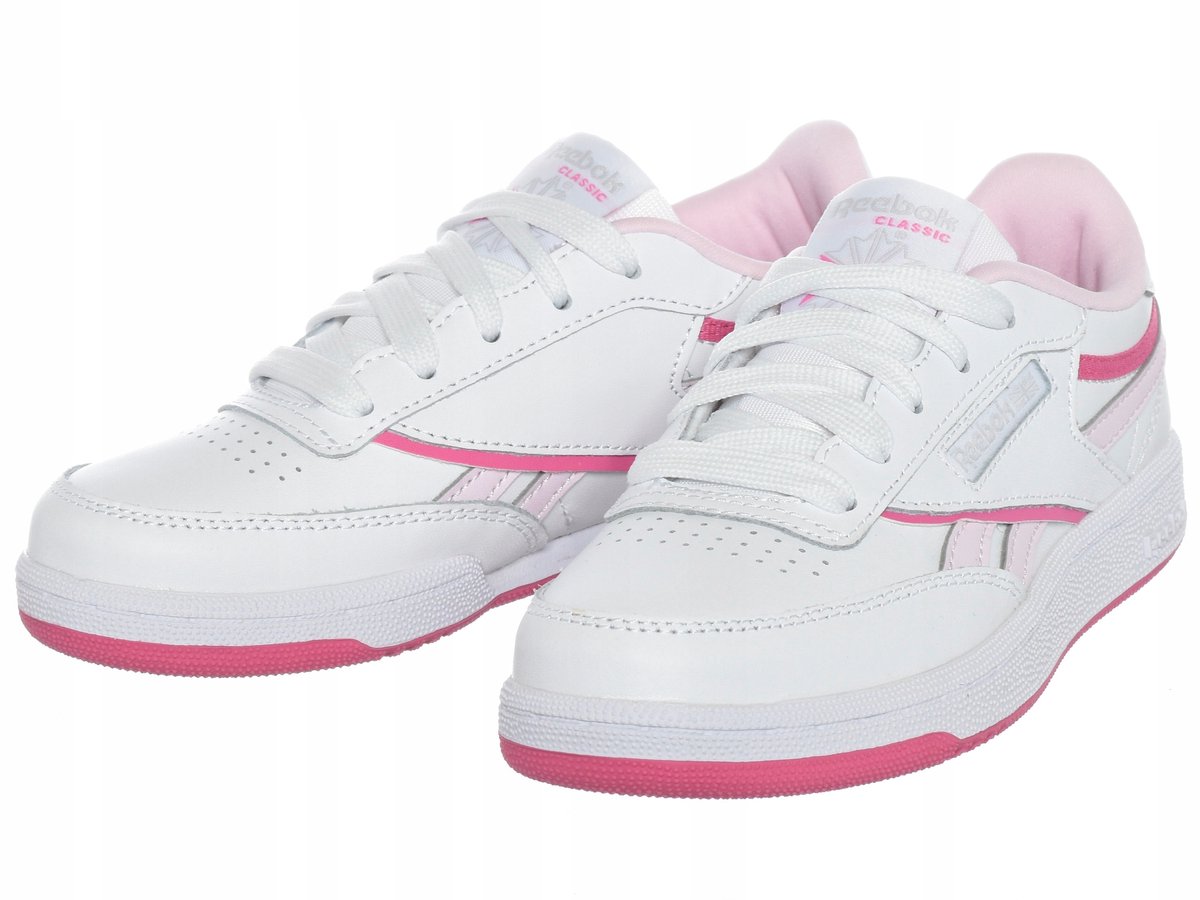 Reebok Club C Revenge Sportschoenen en Leren Bovenwerk Maten Roze