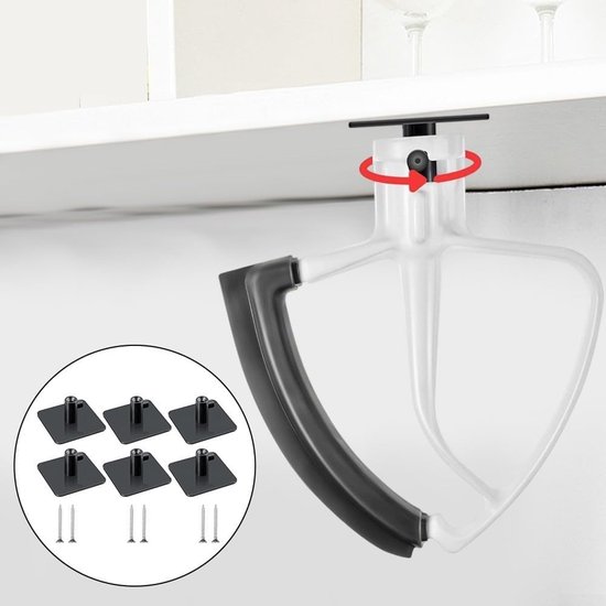Mixer Opzetstuk Houder - Keuken Accessoire Organizer - Keuken Opslag - 6 Stuks Set van Merkloos — afbeelding 3