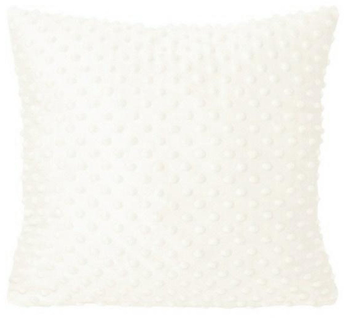 Extrapościel Minky - Sierkussenhoes - 40x40 cm - Verborgen Rits - 100% Polyester