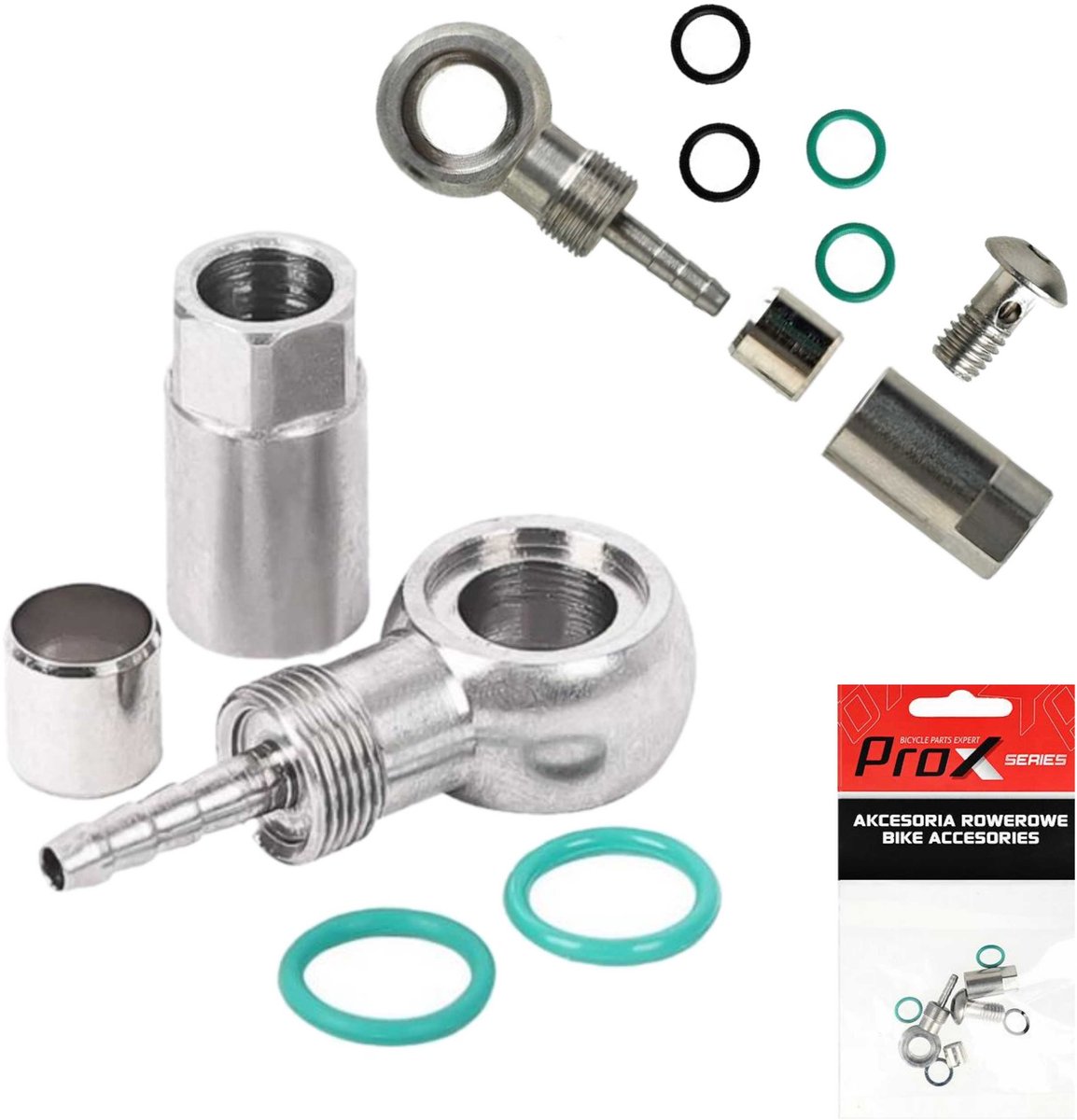 ProX - Końcówki Banjo Shimano - SLX XT XTR - Krótka Śruba - BH90