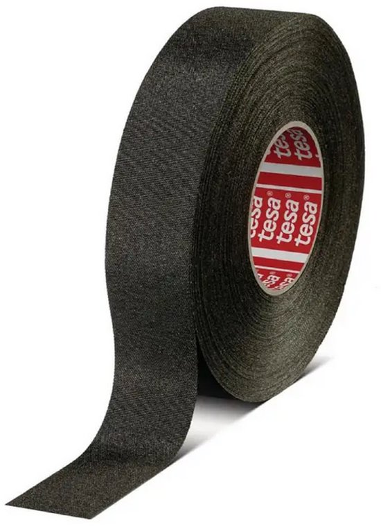 Tesa - Textieltape - Zelfklevend - Beschermend - Zwart