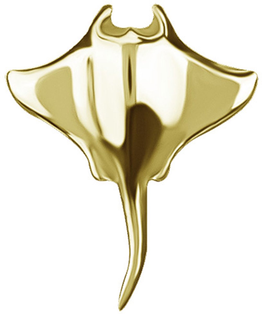Crazy Needles - Gouden Push-In Moer - 5mm - 7mm