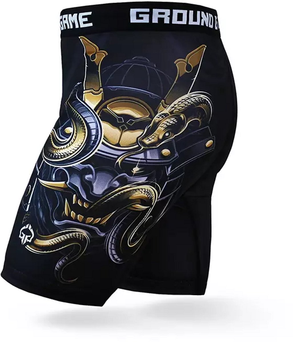 Ground Game ONI Samurai - Vale Tudo Shorts - XL - Samuraimotief