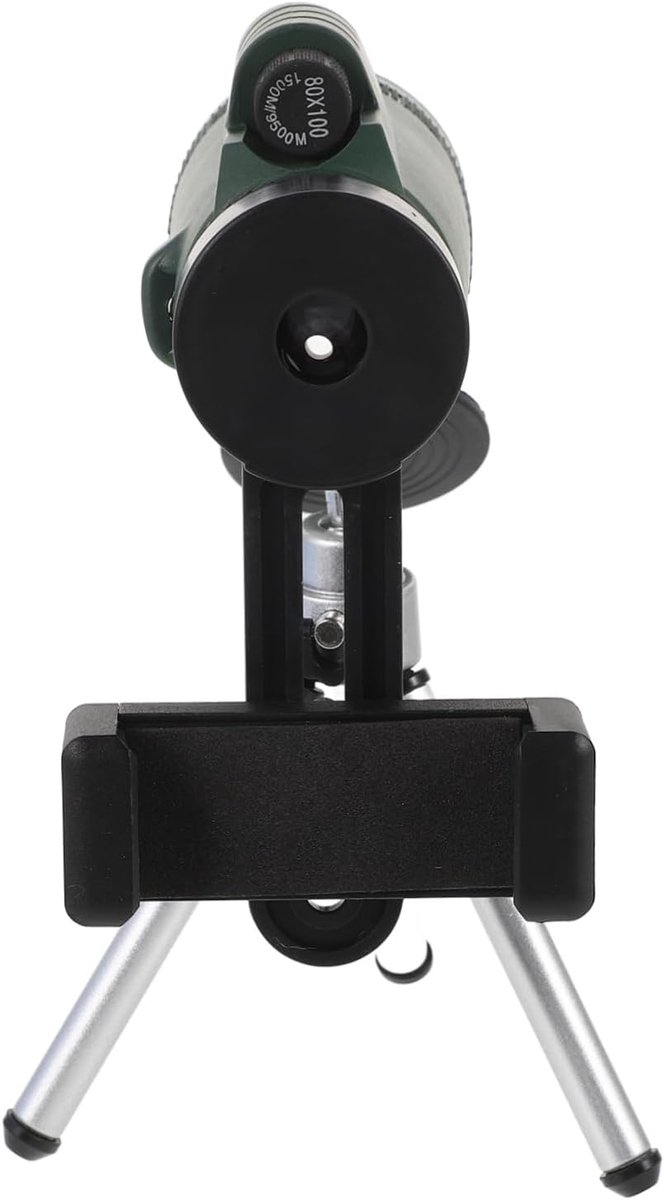 Draagbare Telescoop - Monoculair Objectief - Vogelspotten Jagen - 100 Mm Objectieflens - Compact Formaat - Zwart