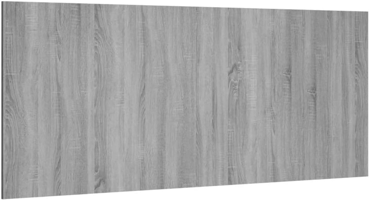Houten Hoofdbord - Bedonderdeel Meubel - Slaapkamer Decoratie - Bewerkt Hout Design - 200x80 cm - Sonoma Eiken