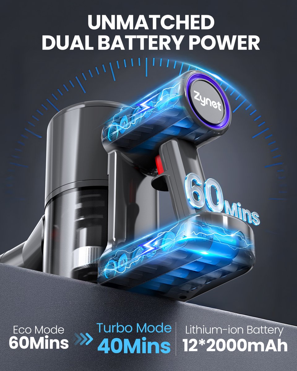 CasaVerse Draadloze Steelstofzuiger Premium Gold - Krachtig - afbeelding 2