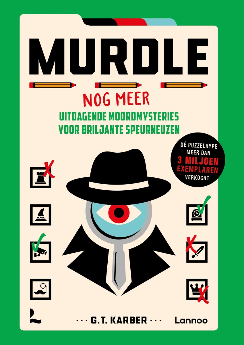 Omslag van Murdle - Nog meer uitdagende moordmysteries voor briljante speurneuzen