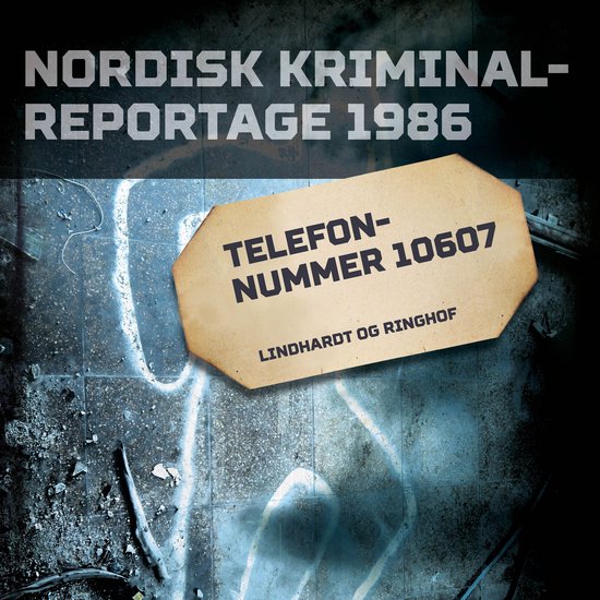 Telefonnummer 10607 - cover