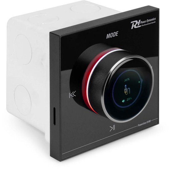 Power Dynamics Powerline B100BSet inbouw versterker met 4 plafondspeakers - 6.5 inch - 4x 25W — afbeelding 5