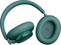 Groene JBL over-ear koptelefoon met ruisonderdrukking, getoond op zwart.