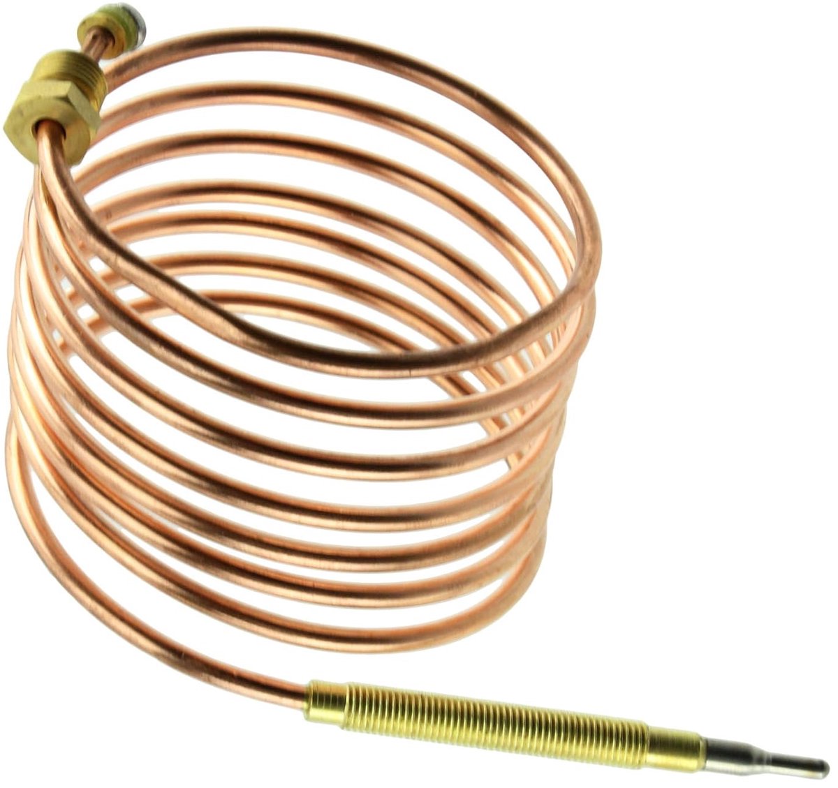 Universele Thermokoppel Kit - Vervangingsonderdeel Gaskleppen - Apparaat Reparatie - Bevestigingsmateriaal Inbegrepen - 3x 1500mm