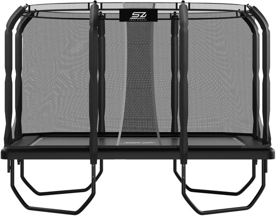 Senz Sports - J7000 Premium Plus - Trampoline - 214 x 305 cm - Rechthoek - Met Elastieken