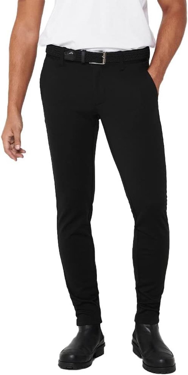 Heren Broeken - Casual Broek - Dagelijks Gebruik - Comfortabele Pasvorm - Blauw