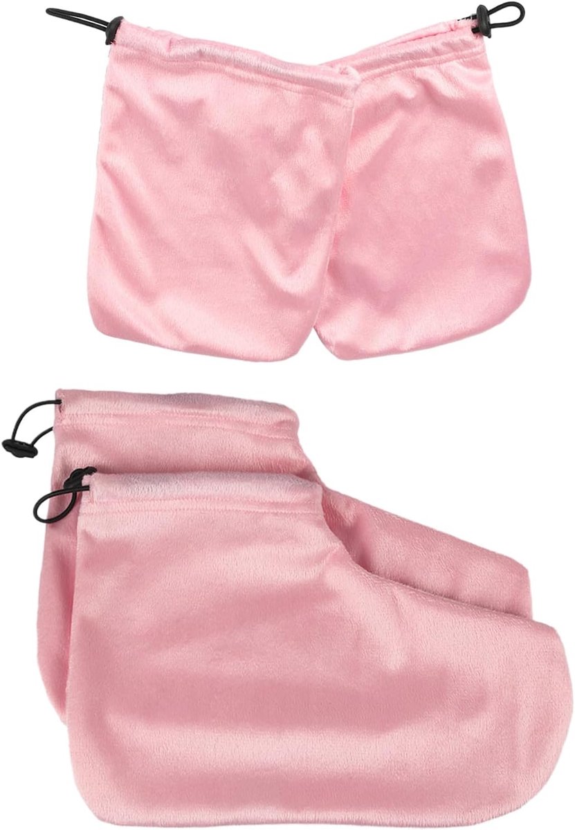 Paraffine Handschoenen - Voet Wax Pantoffels - Huid Hydratatie - Ademend Isolatie Materiaal - 18x25.5cm 28x20cm
