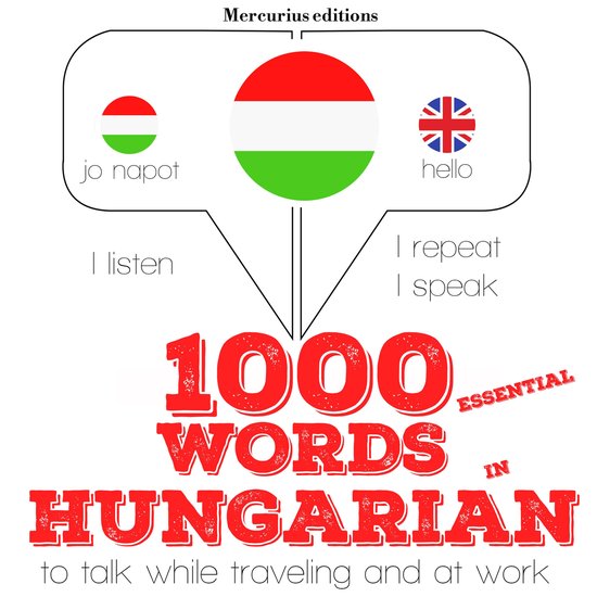 1000 essential words in Hungarian - cover