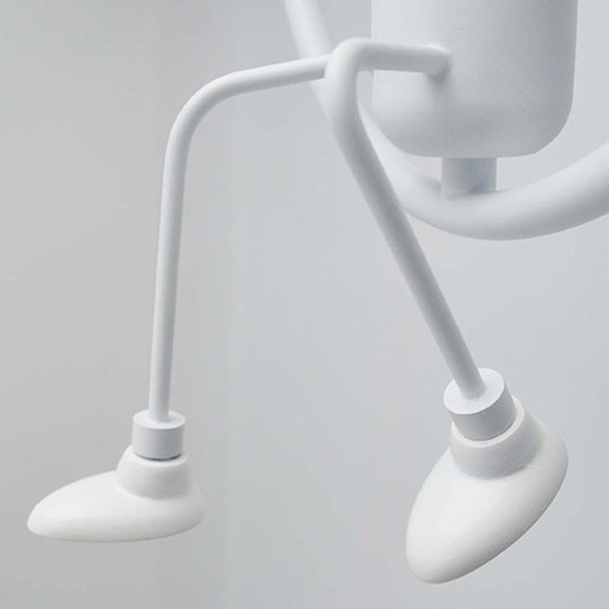 Nachtlampje Kinderkamer - Decoratieve Wandlamp - Sfeervolle Verlichting - Charmant Cartoon Design - 25x25x100cm - Wit — afbeelding 4
