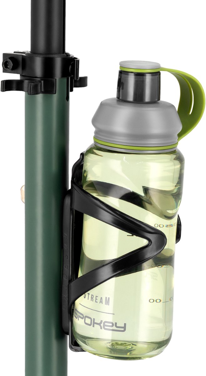 Spokey Recreatieve Step - Aluminium Staal - 145 mm - PU wielen - ABEC-7 Carbon - Opvouwbaar - Verstelbaar stuur - Waterfleshouder