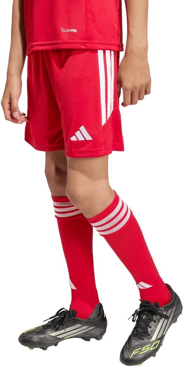 adidas Short Kinderen Tiro 26 League Rood - Maat 116cm