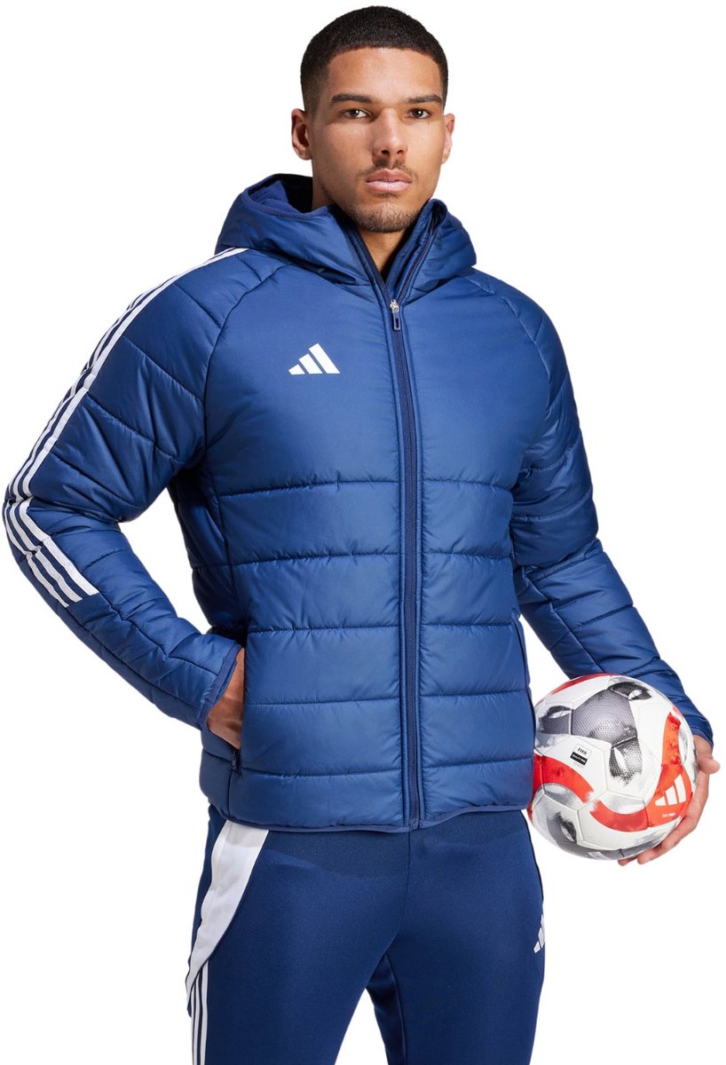 adidas Jas Heren Tiro 24 Winter Blauw - Maat XL