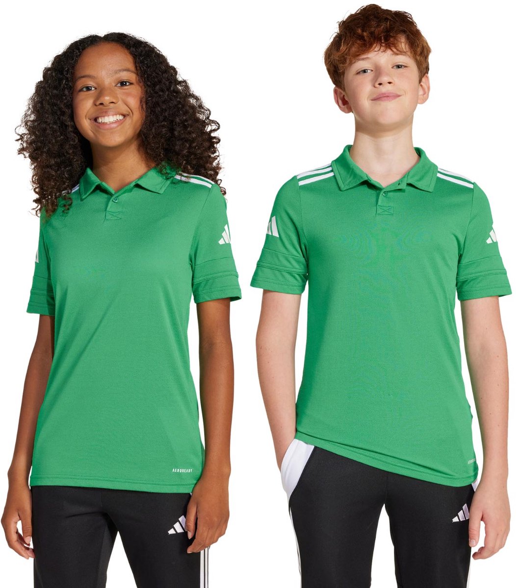 adidas T-shirt Kinderen Squadra 25 Poloshirt 164cm Groen