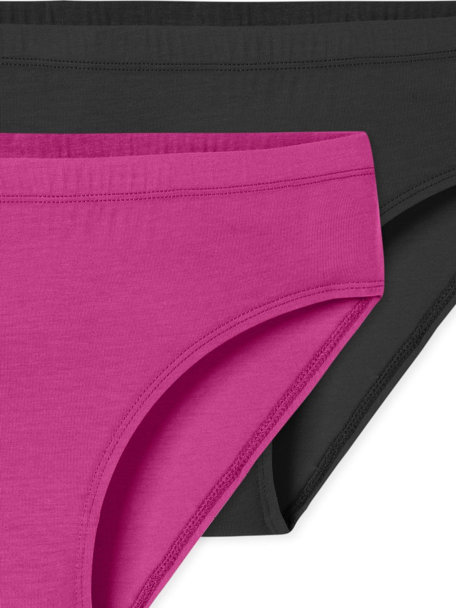 Schiesser Slip Fresh Vibe Multi schwarz,violett