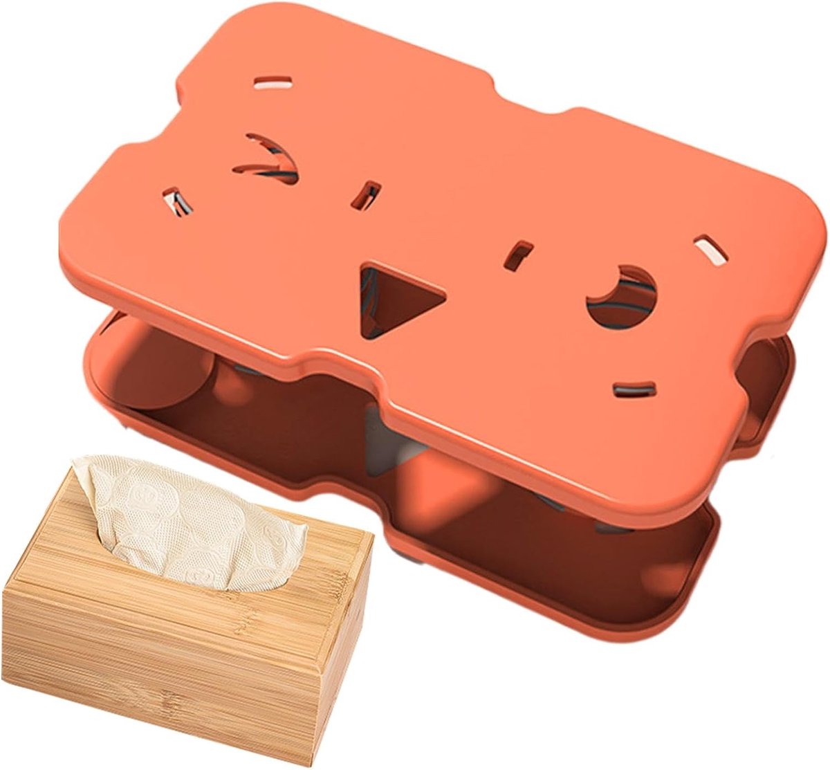 Box Veerhouder - Automatische Hefveer - Tablethouder - Compact Ontwerp - 12 x 7.6 x 6 cm - Roze