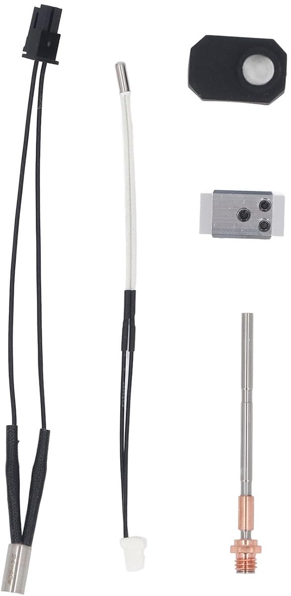 Verwarming Hotend Kit - 3D Printer Onderdeel - 3D Printen Verbeteren - Bimetalen Keel Ontwerp - 24V 40W