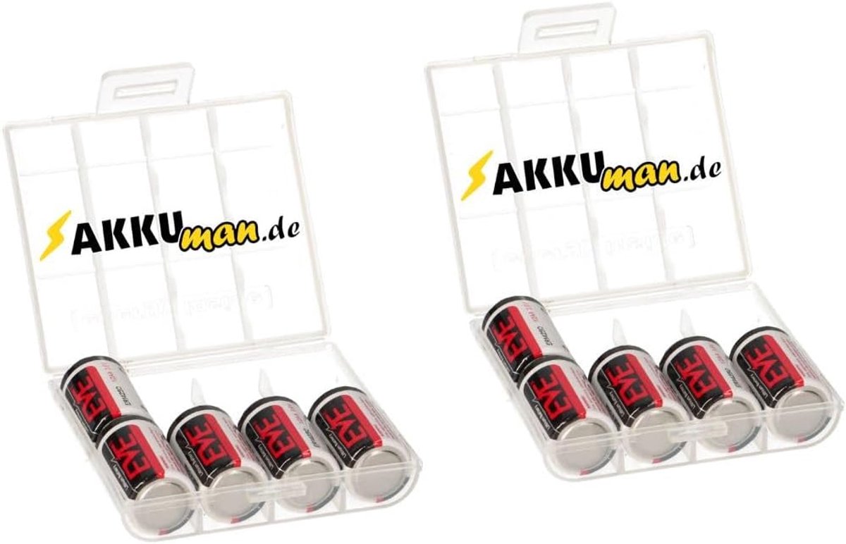 Lithium Batterijen - 1/2 AA - Meetinstrumenten Voeden - 10 Stuks Inclusief Box - 3.6 Volt