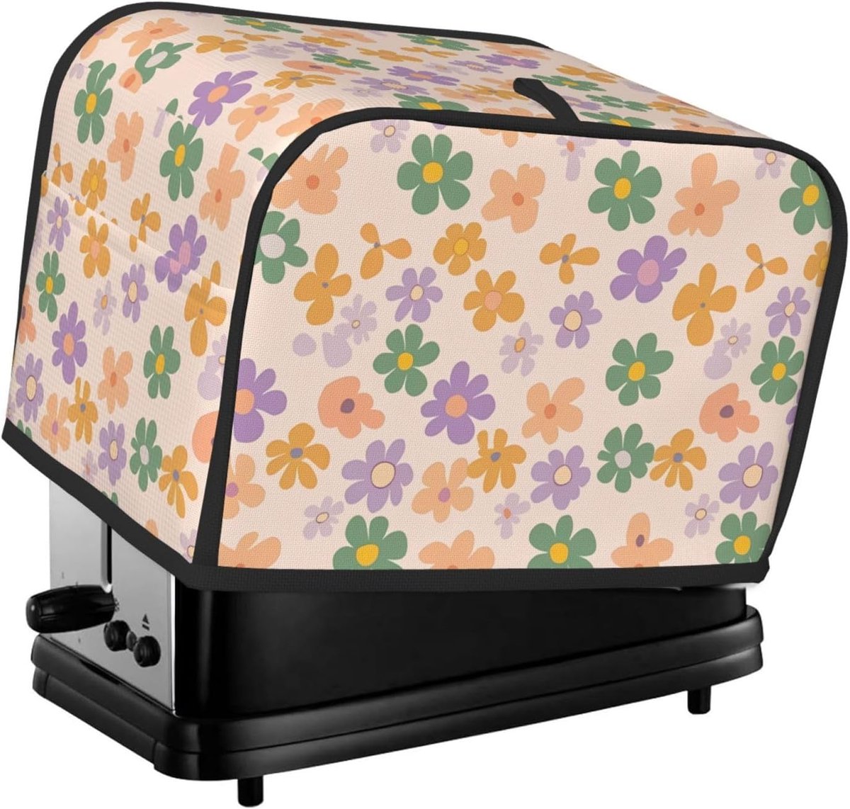 Broodrooster Afdekking - Keuken Beschermer - Apparaat Beschermen - Stof en Vlekken Vrij - 29x19x19 cm - Leuke Bloemen