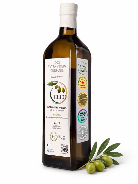 ELEO Olympia – Extra Vierge Olijfolie – 1 liter – Griekenland