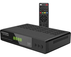 Digitale Ontvanger - Satelliet Terrestrisch - TV Multimedia - Full HD H.265 - PVR DLNA - Zwart