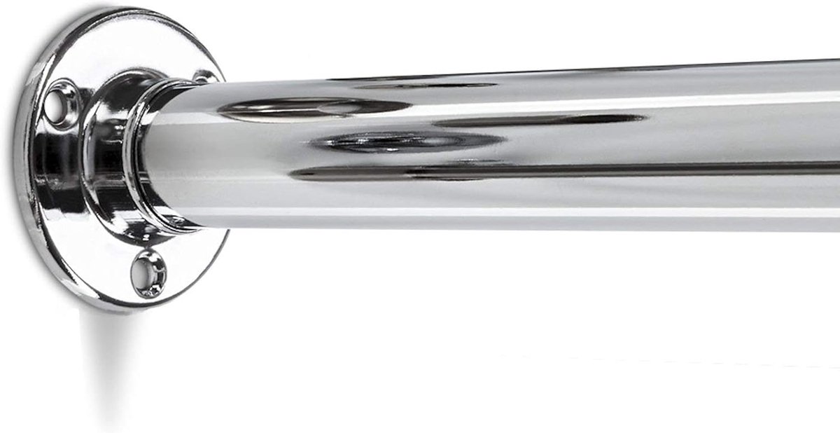 Garderobestang - Kledingstang - Kast Organizer - Verchroomd Staal - 1500 mm Rond - Zilver