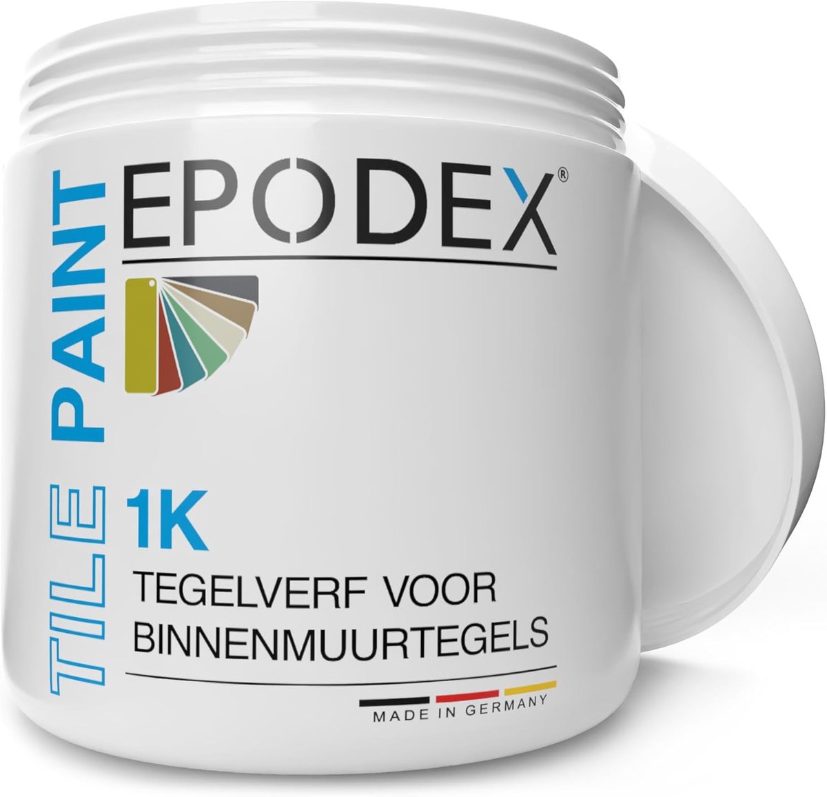 Tegelverf Keuken Badkamer - Satijnglans Coating - Muur Tegels Opknappen - Eén Component Systeem - 1kg 8m² - Denim Blauw