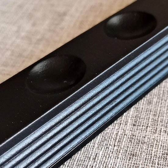 Biljartstokhouder - Keu Hanger - Biljartkamer Organiseren - 4 Keu Clips - 27 x 3 x 3 cm - Zwart — afbeelding 4