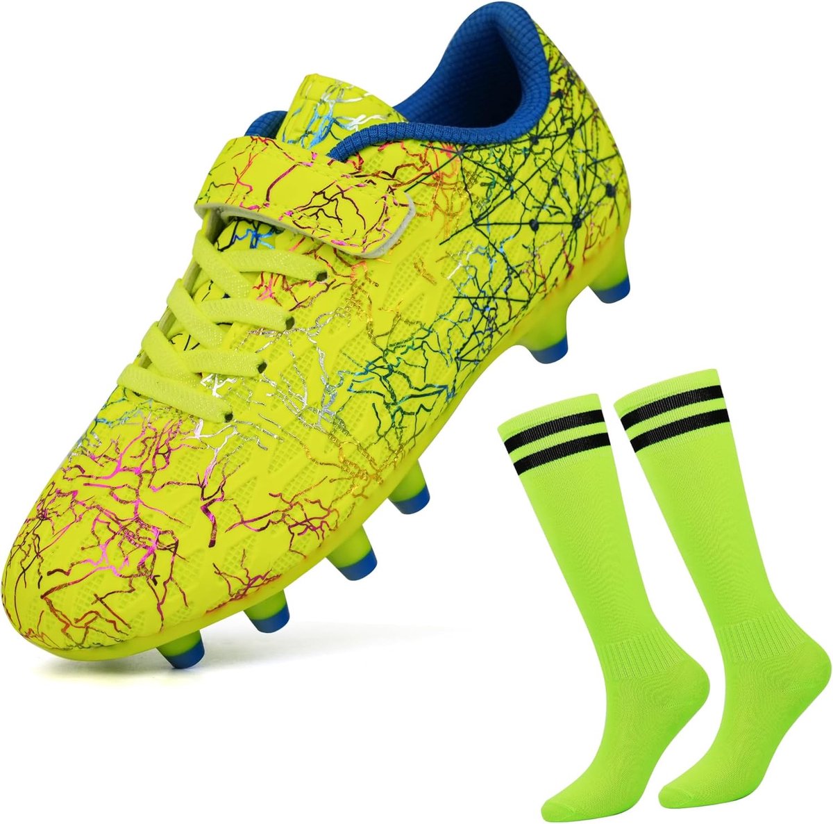 Kinder Voetbalschoenen - Jongens Meisjes Schoenen - Veldvoetbal Spelen - Verbeterde Balcontrole