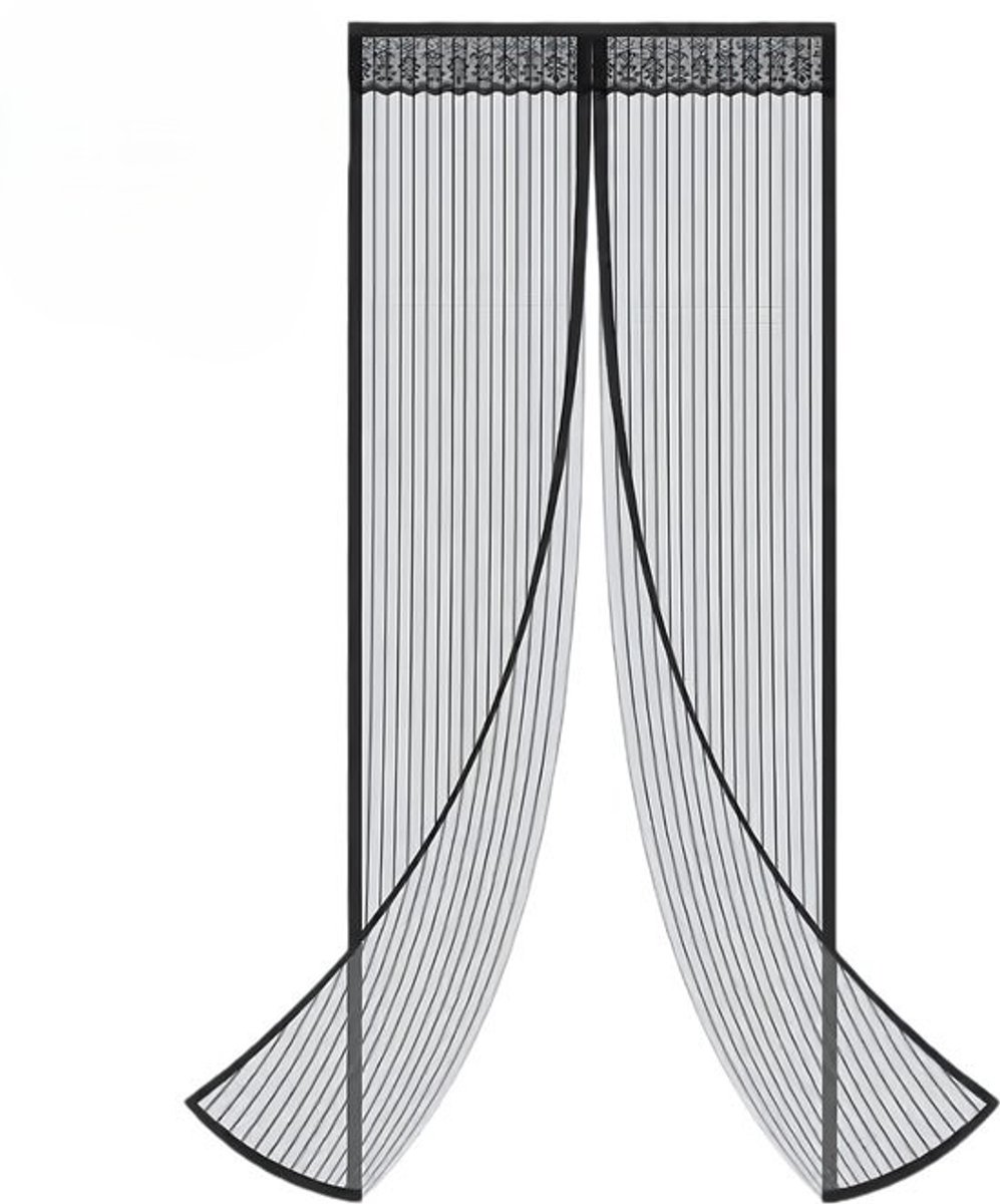 Vliegengordijn - 210 x 100cm - Magnetisch Deurhor - Horgordijn - Hordeur - Insect vrij - Universeel - Eenvoudig - Inclusief Bevestigingsmateriaal - Rheme
