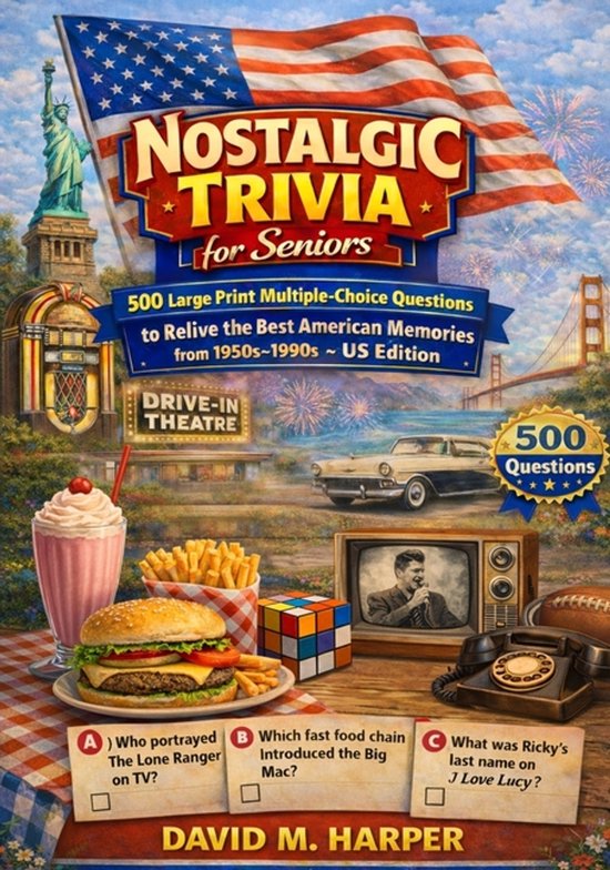 Nostalgic Trivia for Seniors - cover