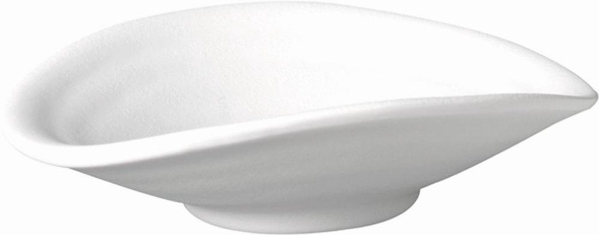Serveerkom Melamine - Stenen Look Kom - Tafel Dekken - Vaatwasserbestendig - 13 x 11 cm - Wit