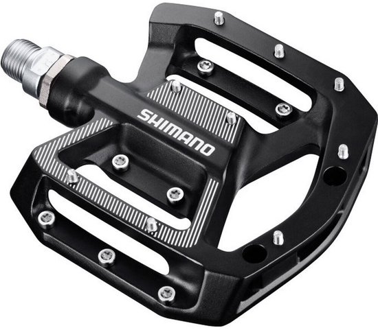 Pedaalset MTB/BMX Shimano PD-GR500 platform - zwart — afbeelding 3