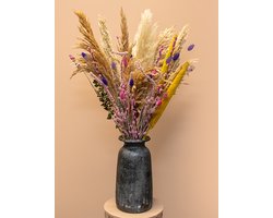 Droogbloemen - boeket Elin - 70 cm - Eucalyptus boeket | Bladboeket