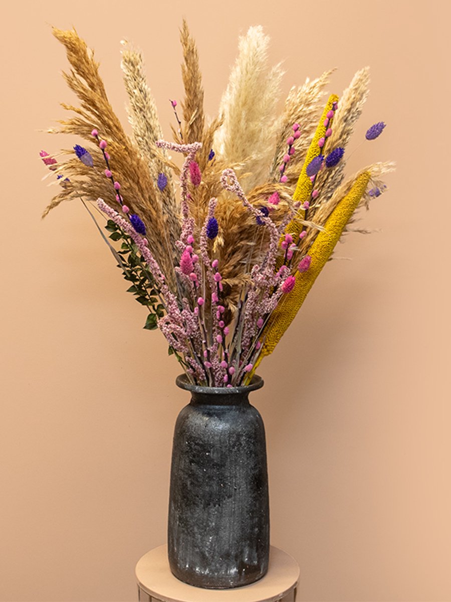 Droogbloemen - boeket Elin - 70 cm - Eucalyptus boeket | Bladboeket