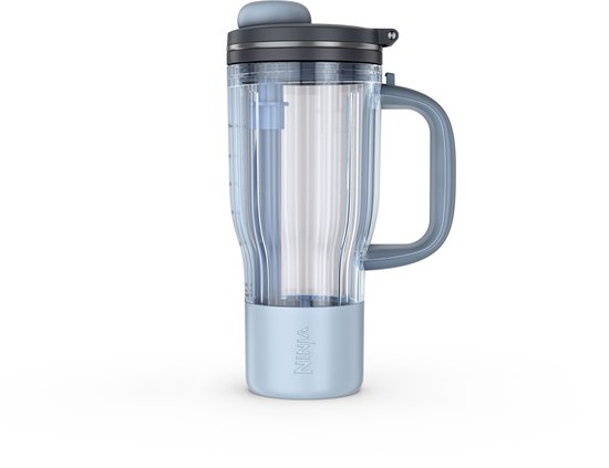 Ninja BlendBoss krachtige ijsvermalende Blender met rietje en lekvrij deksel - 1100 watt - Blend IQ, Smoothie IG, Ice Crush IQ en Pulse - CyberSpace - DB351EUCY van Merkloos — afbeelding 4