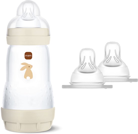 MAM - Easy Start Anti-Colic Babyfles Uni 260 ml + Speen Maat 2