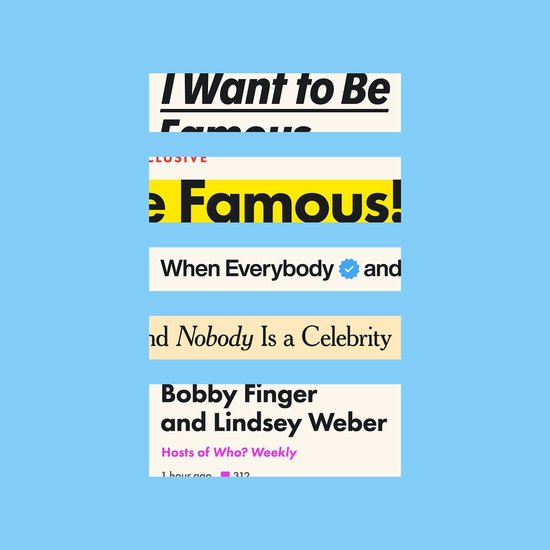I Want to Be Famous - cover